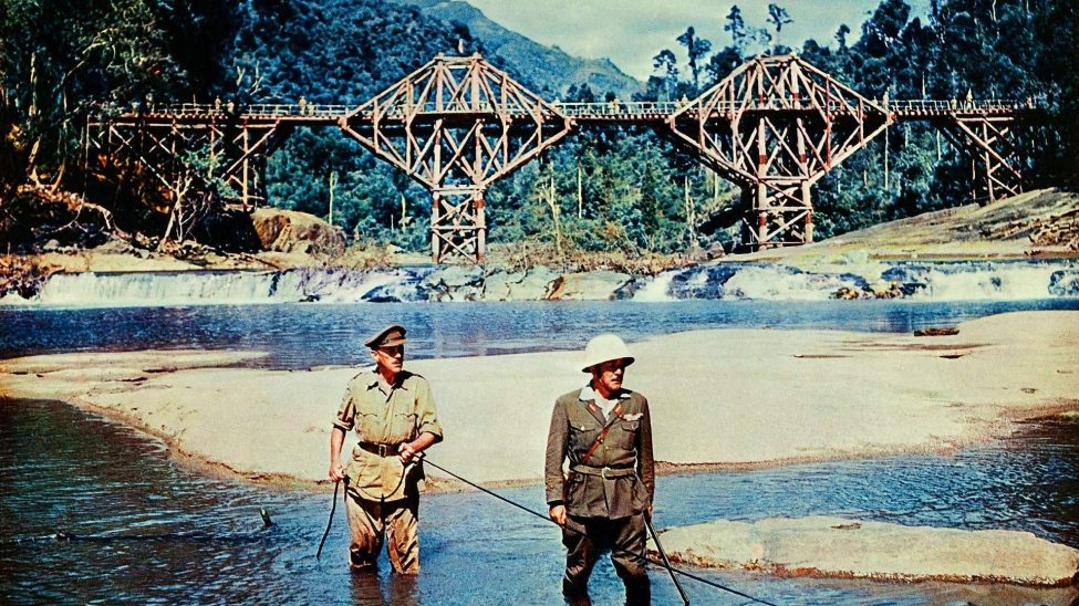 Bron över floden Kwai. En klassisk film från Andra världskriget i Asien